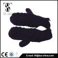 2015 wholesale acrylic warm knitted mittens